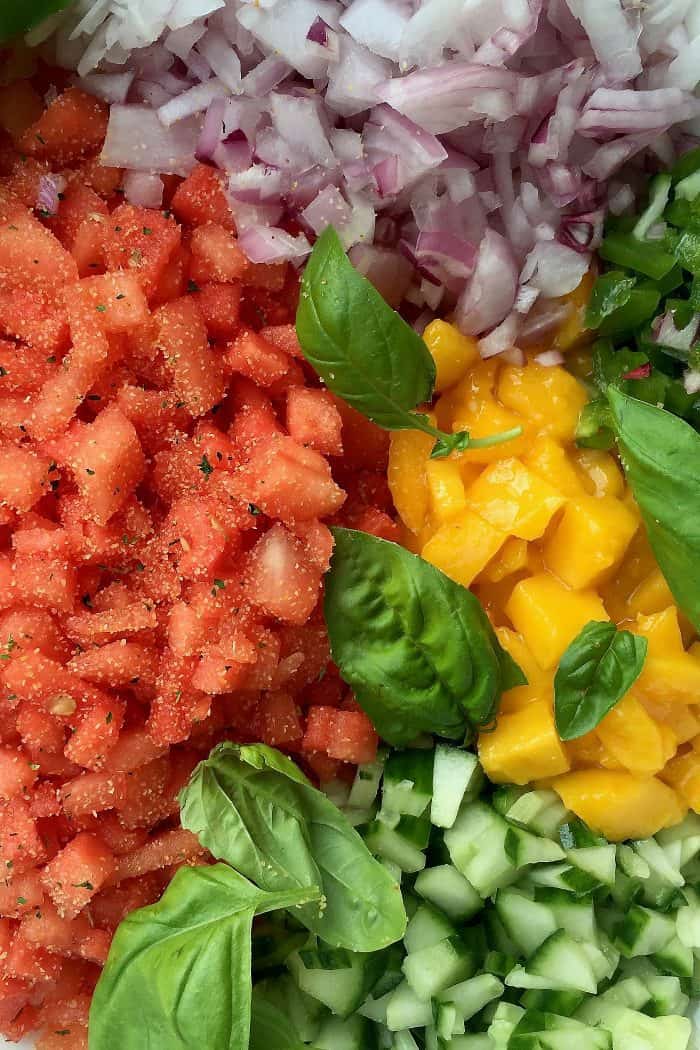 Watermelon Salsa Recipe Ingredients