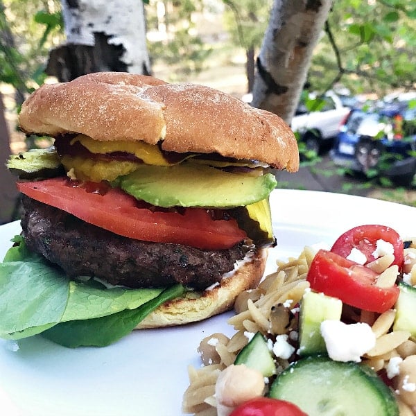 Barbecue Pickled Ginger Burgers