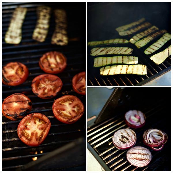 Grilled Zucchini Black Bean Quesadillas