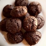 Whole Grain Double Chocolate Brownie Cookies