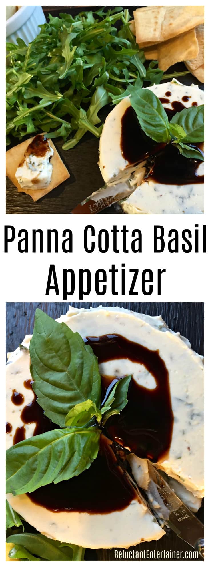 Panna Cotta Basil Appetizer Recipe