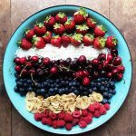 Fourth of July Fruit Berry Platter Recipe