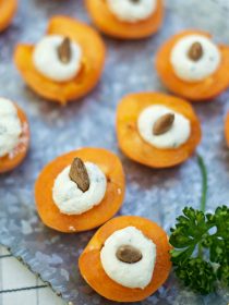 Summer Apricot Goat Cheese Appetizer