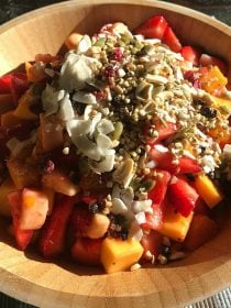 Birdseed Granola Fruit Salad Recipe