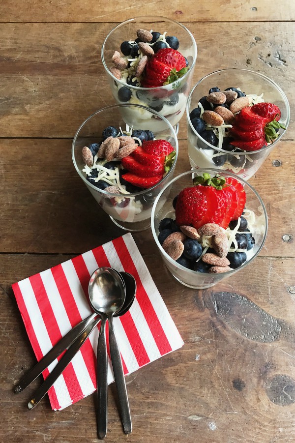 Coconut Yogurt Berry Breakfast Parfaits