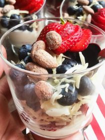 Coconut Yogurt Berry Breakfast Parfaits