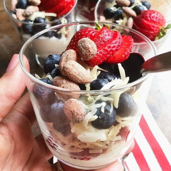 Coconut Yogurt Berry Breakfast Parfaits