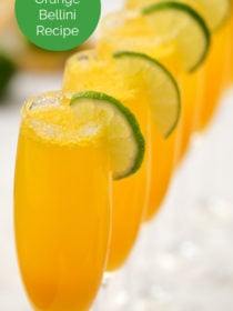 Mango-Orange Bellini