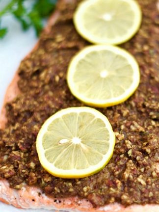 Pecan-Dijon Crusted Salmon Recipe