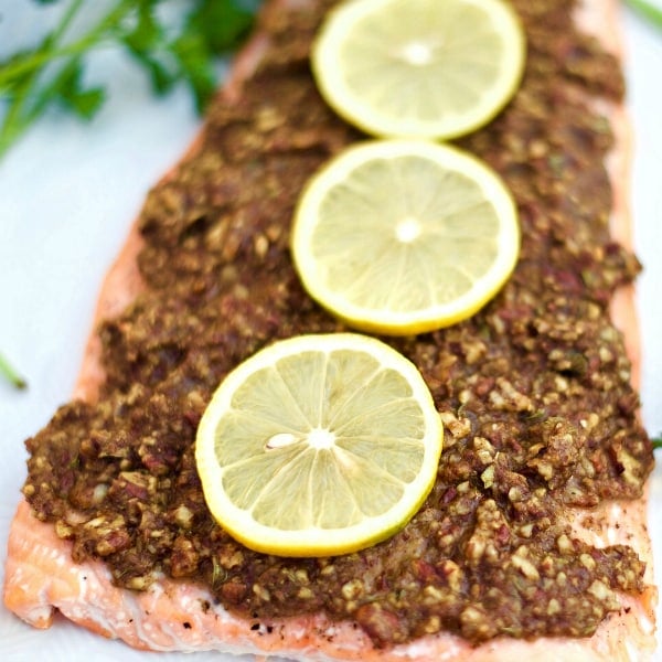 Pecan-Dijon Crusted Salmon Recipe