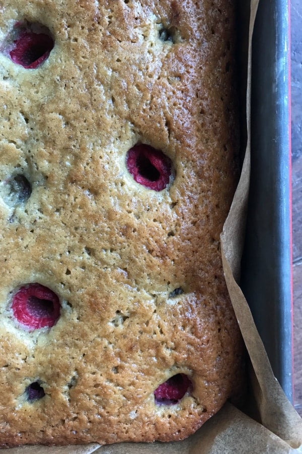 Easy-Stir Banana Raspberry Bread Recipe