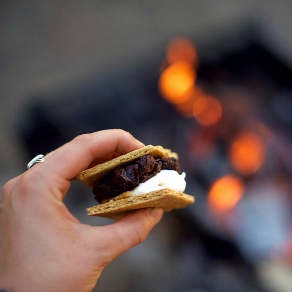 Campfire Cookie Dough Almond S'Mores Recipe
