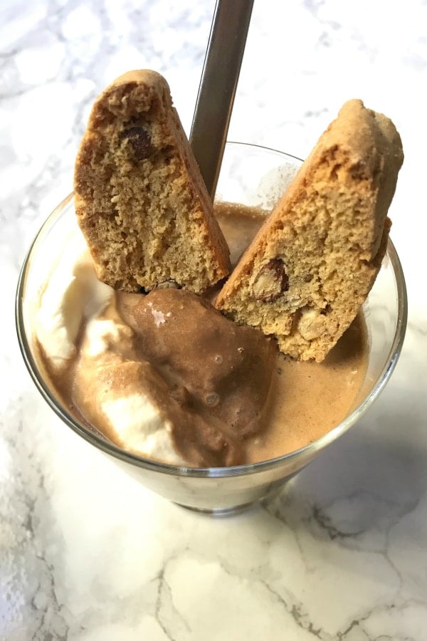 Affogato Chocolate Ice Cream Italian Espresso Dessert