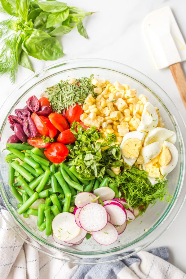 deconstructed Farmer's Red Potato Salad