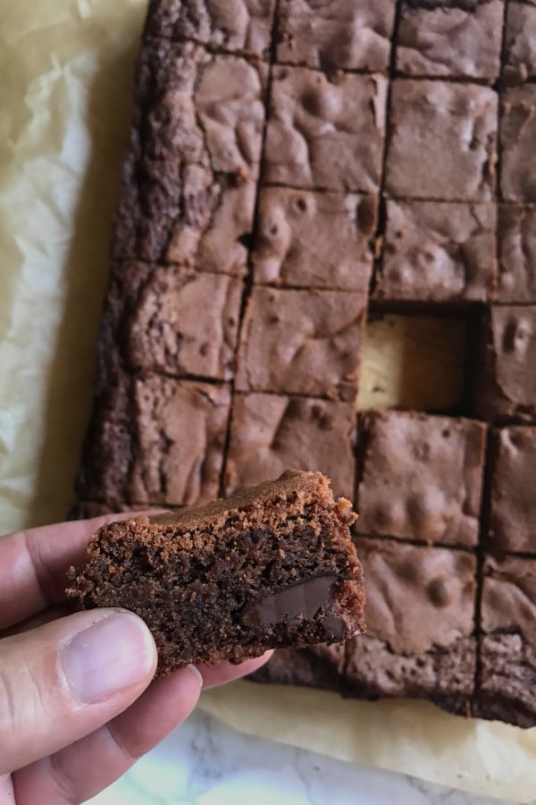 Melt-In-Your-Mouth Double Chocolate Brownie Recipe