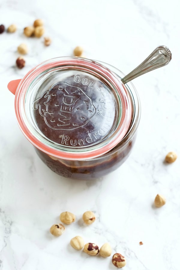 Homemade Wholesome Hazelnut Spread