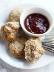 4 Ingredient Turkey Sweet Potato Meatballs