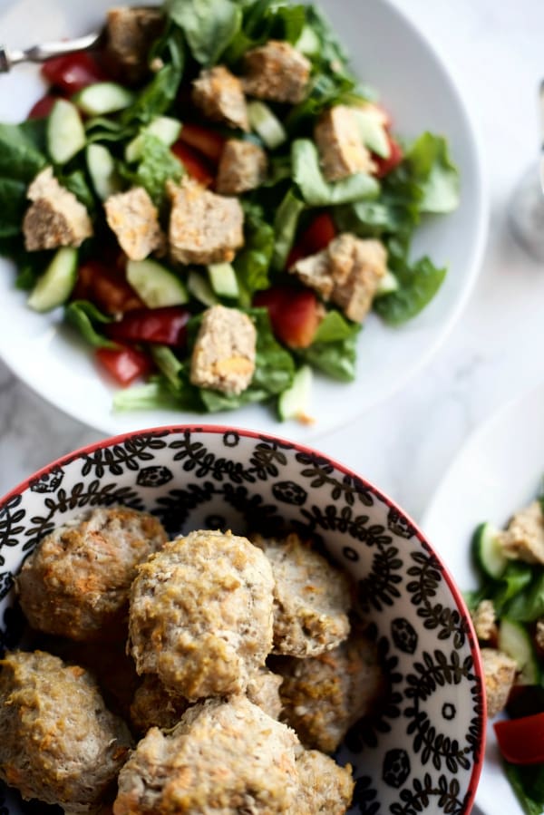 4 Ingredient Turkey Sweet Potato Meatballs