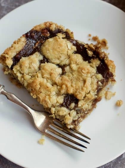 Apple Butter Oatmeal Bars Recipe