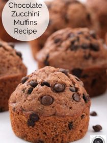 one Chocolate Zucchini Muffin