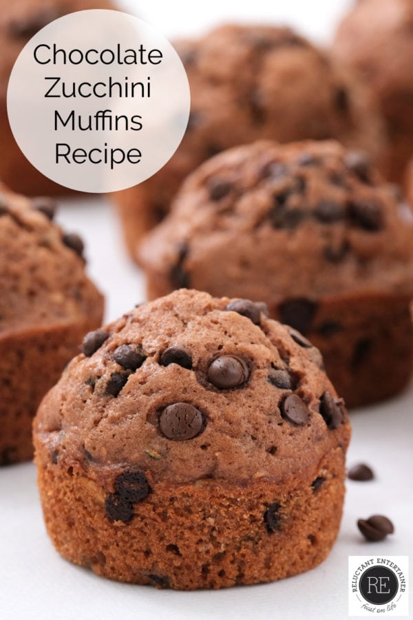 one Chocolate Zucchini Muffin