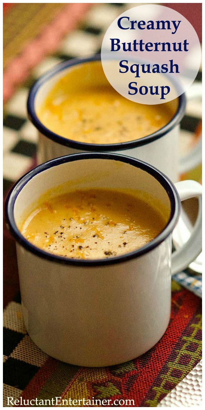 Creamy Butternut Squash Soup Recipe