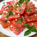 Watermelon Chile Lime Feta Salad