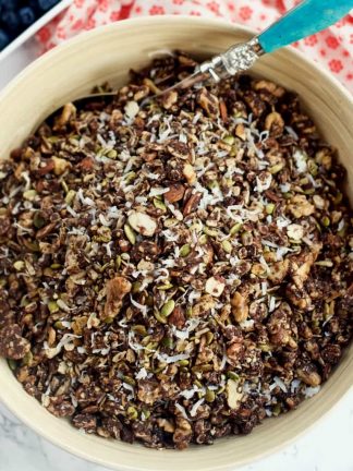 Chocolate Peanut Butter Granola Recipe