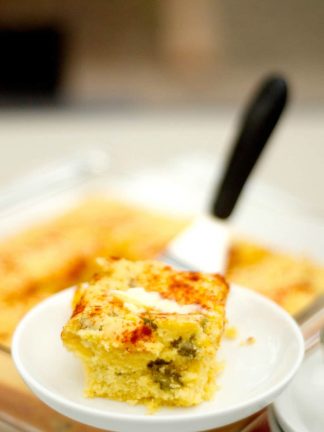 Dill Pickle Cornbread with Bacon