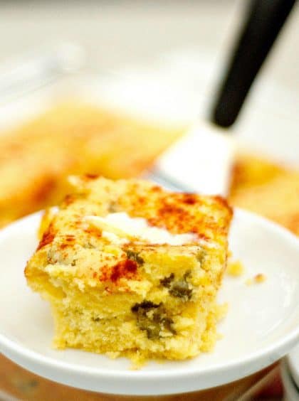 Dill Pickle Cornbread with Bacon