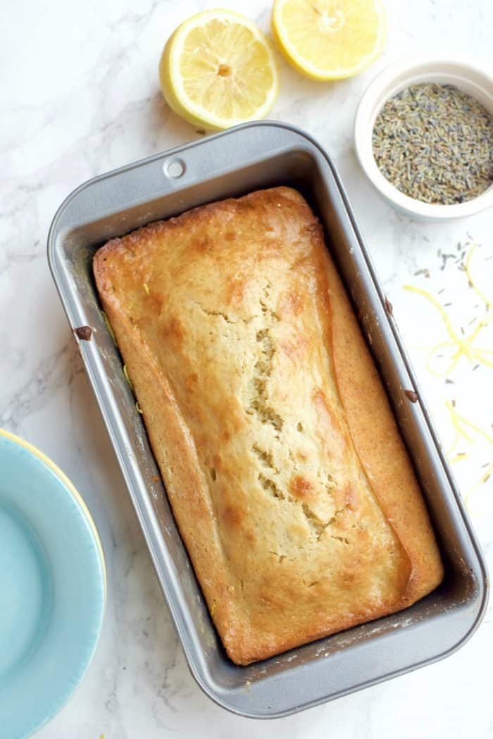 Lavender Lemon Banana Bread Recipe