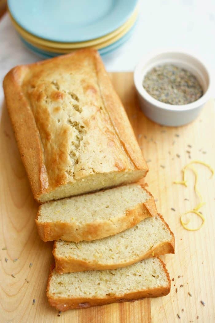 Lavender Lemon Banana Bread Recipe