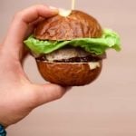 Peanut Butter Fig Bacon Turkey Burgers