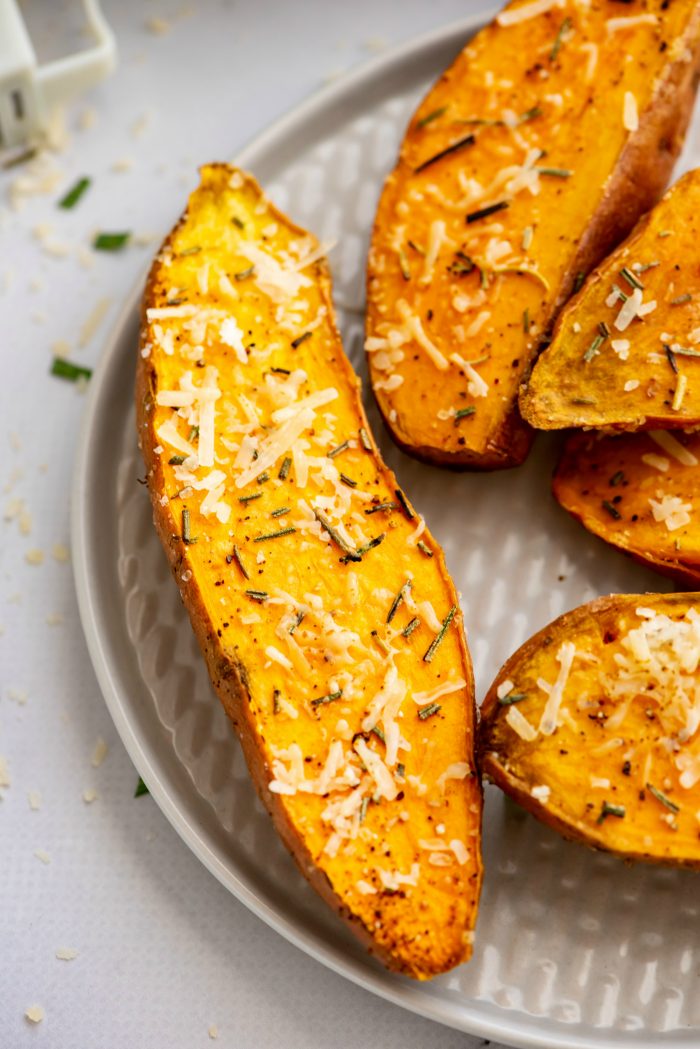 BEST Roasted Sweet Potatoes with Rosemary