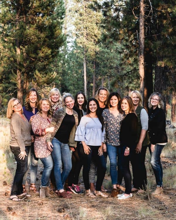 group of food bloggers at Sunriver Resort, Central Oregon