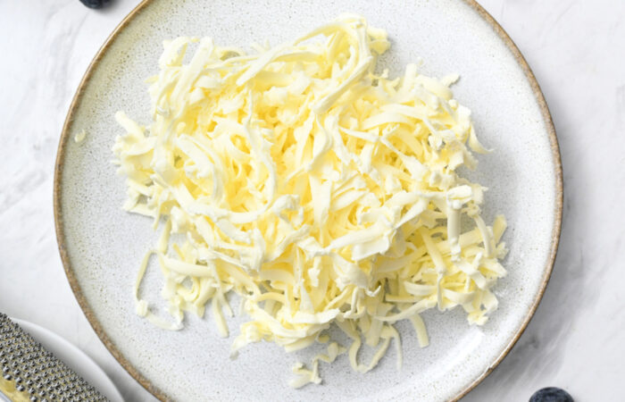 grating butter
