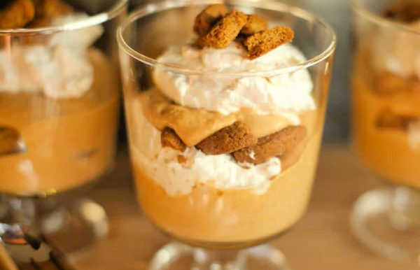 a pumpkin parfait