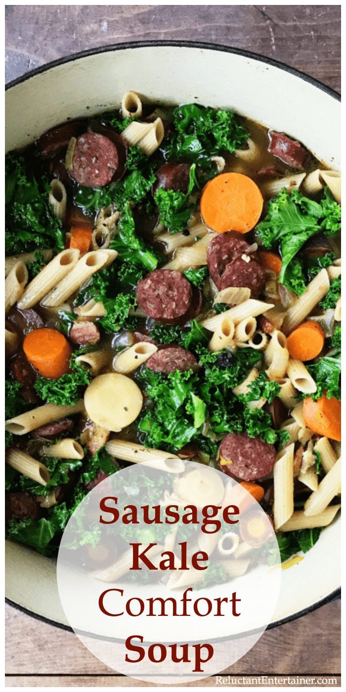 Easy Sausage Kale Comfort Soup