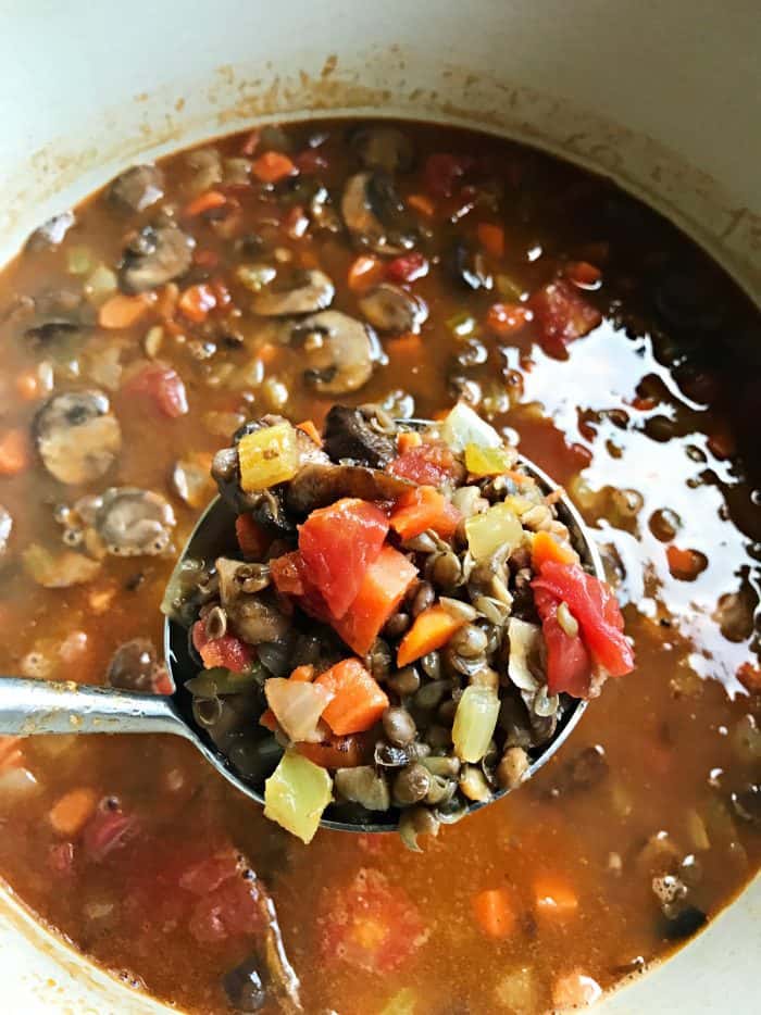 30-minute Easy Lentil Soup