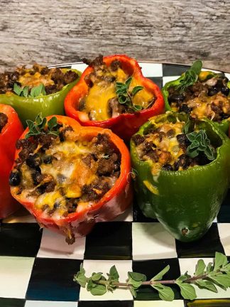Mexican Sausage-Stuffed Peppers