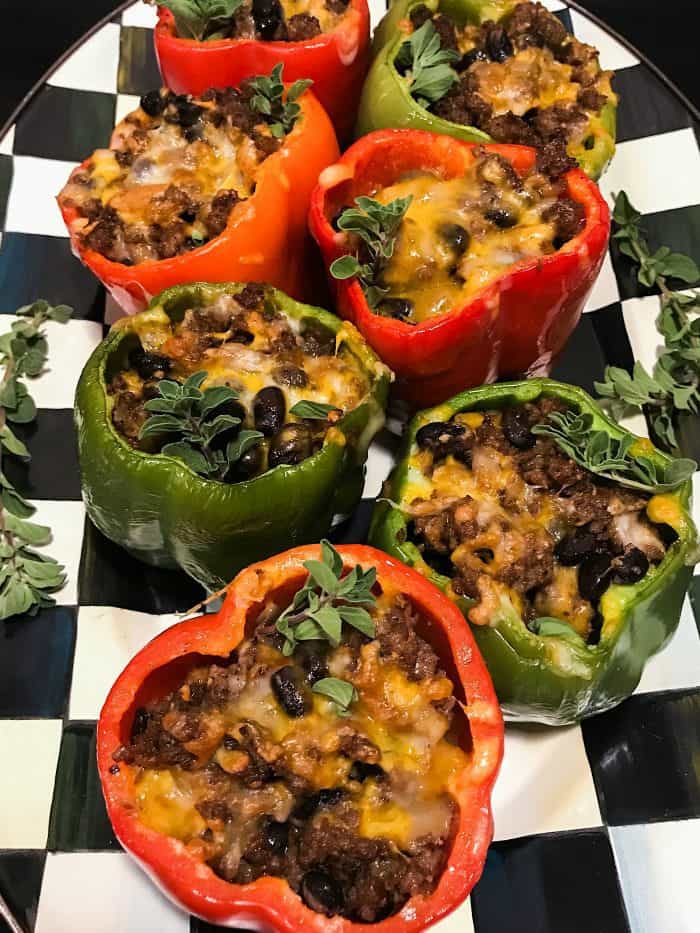 Holiday Gatherings with Mexican Sausage-Stuffed Peppers