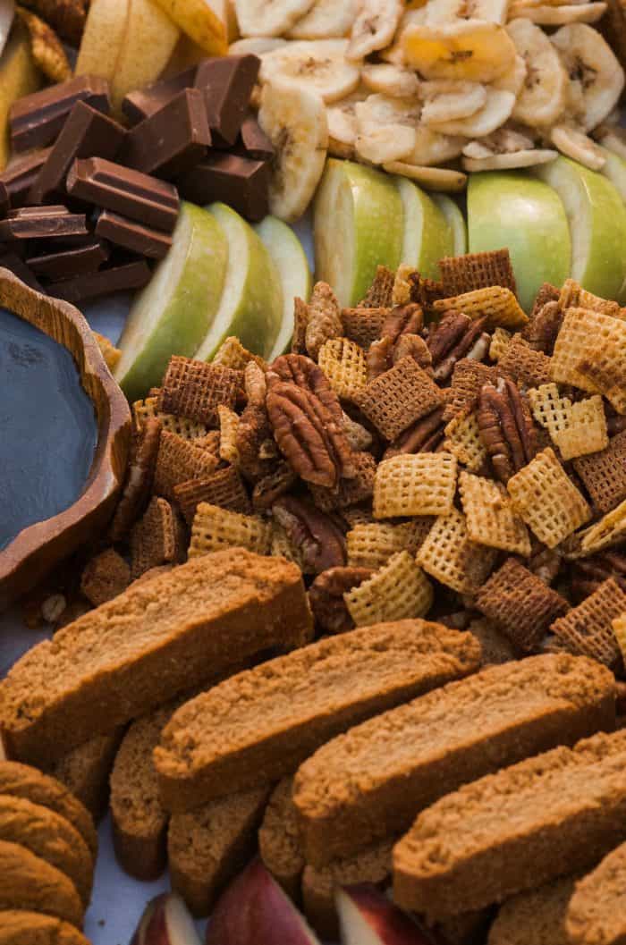 EASY Pumpkin Spice Chex Party Mix Board