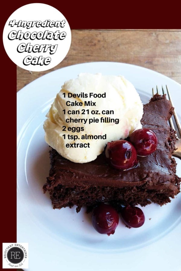 4 Ingredient Chocolate Cake (No Eggs, Butter or Oil) - Kirbie's Cravings