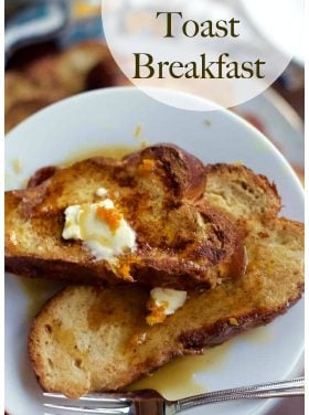 Challah French Toast Breakfast Recipe - Reluctant Entertainer