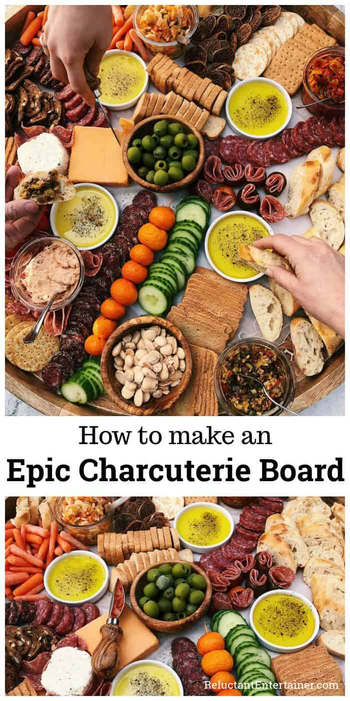 How To Make An Epic Charcuterie Board Video Reluctant Entertainer