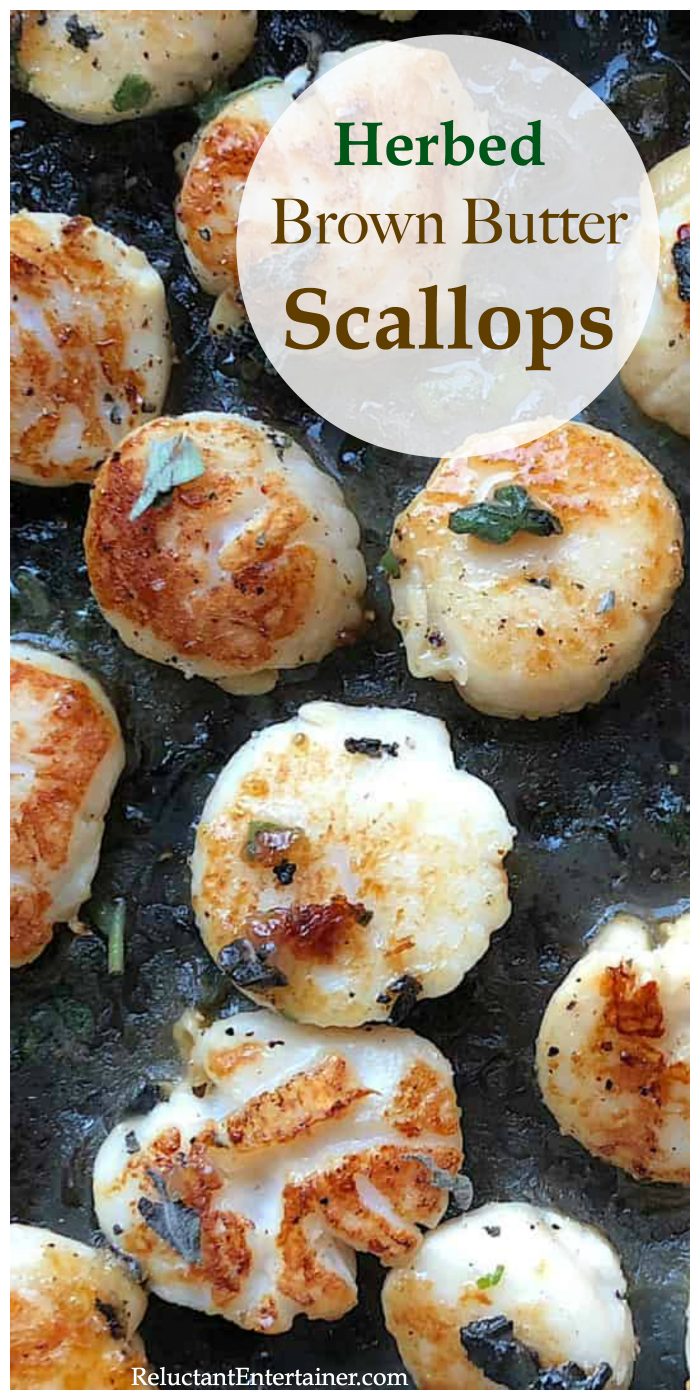 Herbed Brown Butter Scallops Recipe