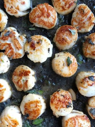 Herbed Brown Butter Scallops