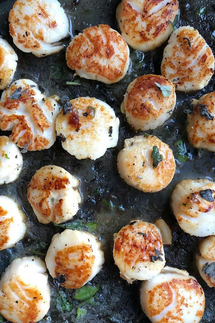 Herbed Brown Butter Scallops