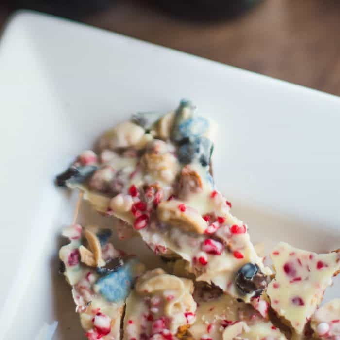 White Chocolate Peppermint Bark Recipe