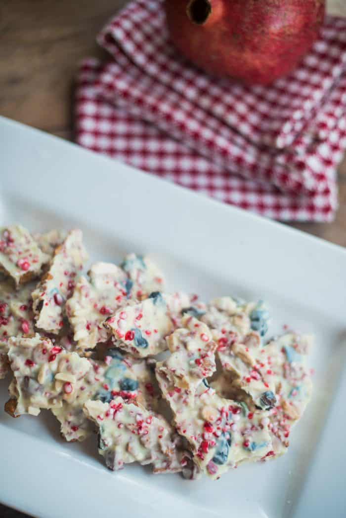 White Chocolate Peppermint Bark Recipe